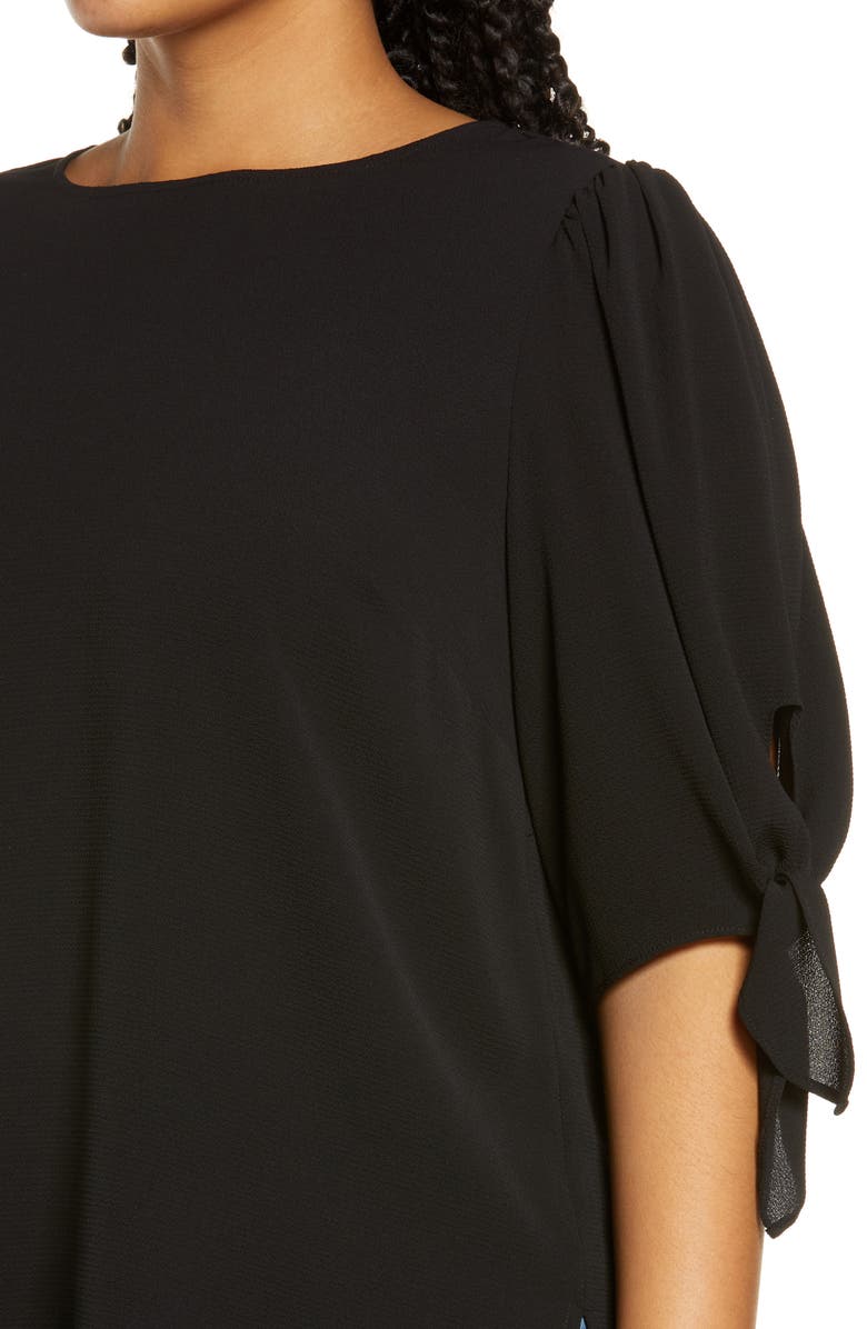 CeCe Tie Sleeve Blouse, Alternate, color, 