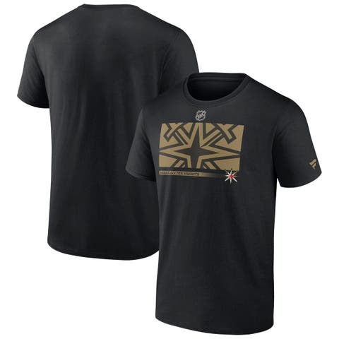 Men's Fanatics Branded Black Vegas Golden Knights Authentic Pro Core Collection Secondary T-Shirt