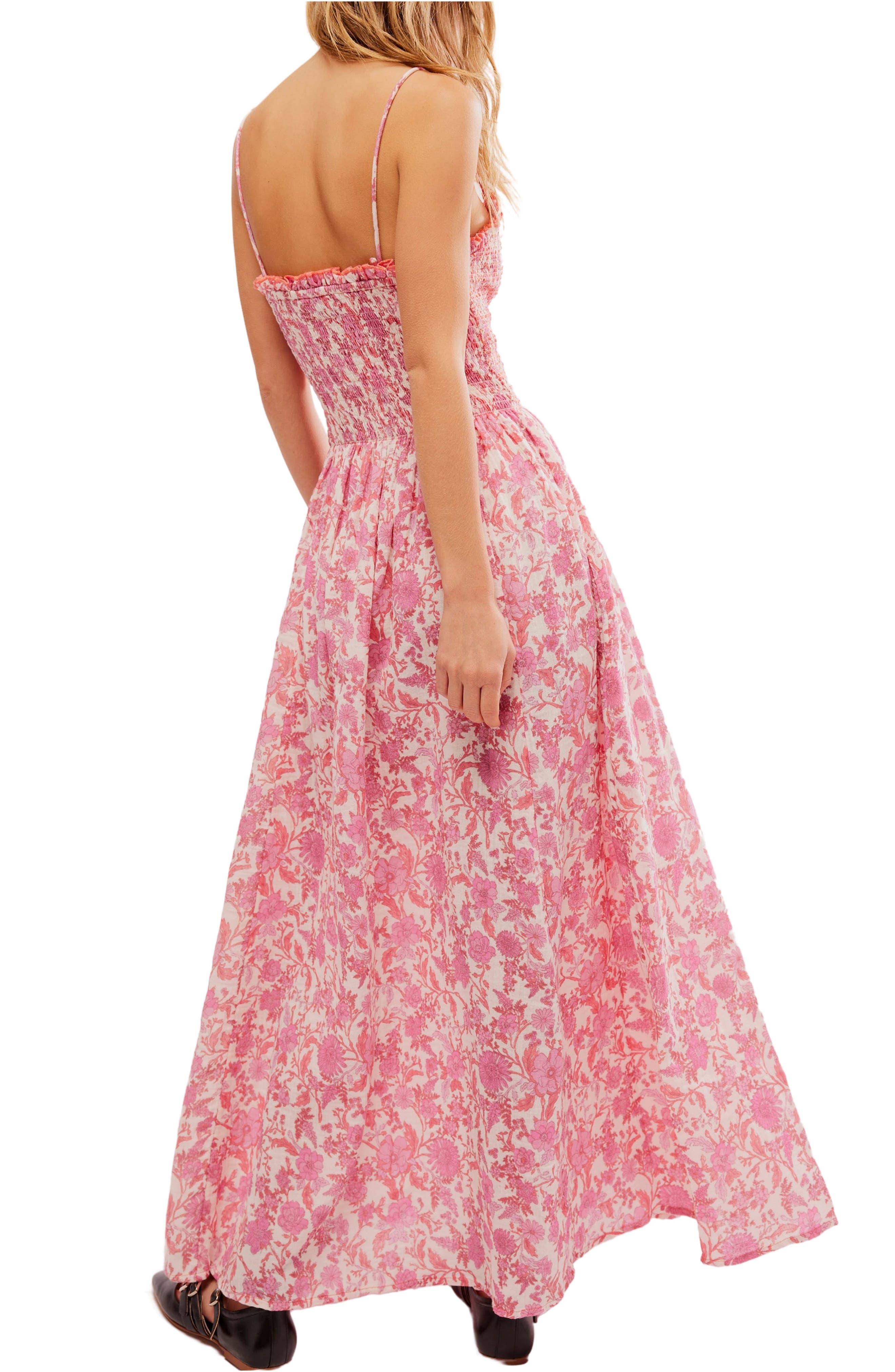 Sweet Nothings Floral Print Sleeveless Maxi Sundress - image 4