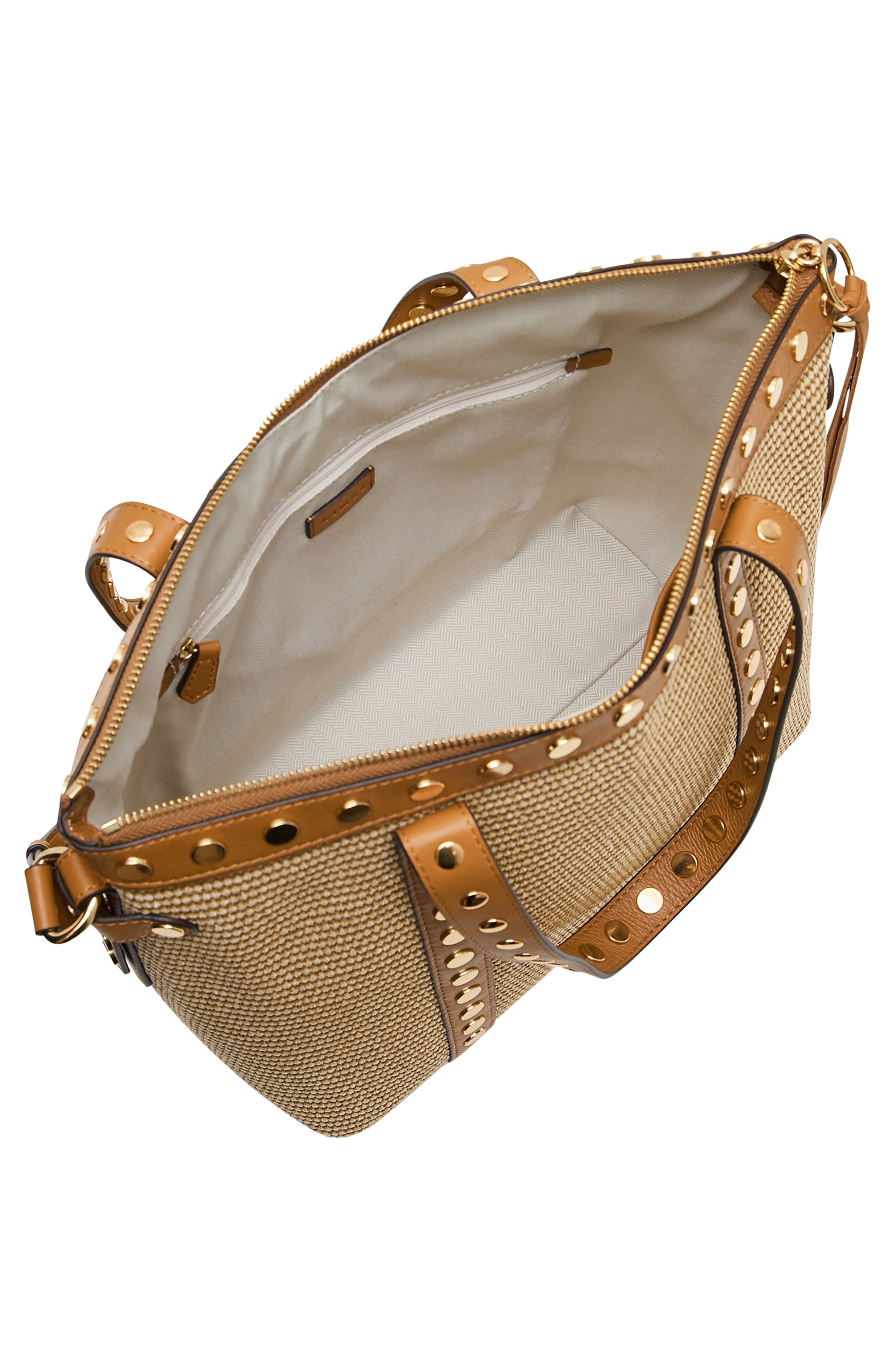 Jagger Tote, Alternate, color, RAFFIA LATTE