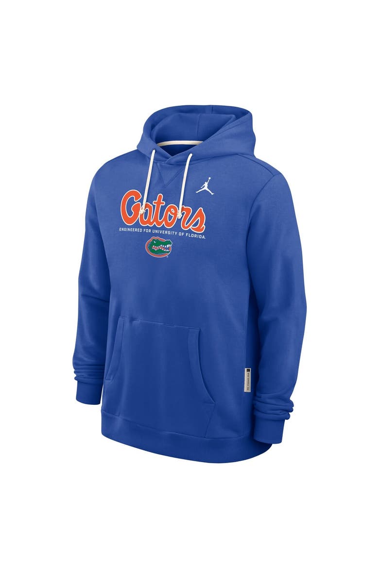 Men's Jordan Brand Royal Florida Gators 2025 Sideline Standard Issue Dri-FIT Hoodie, Alternate, color, Royal