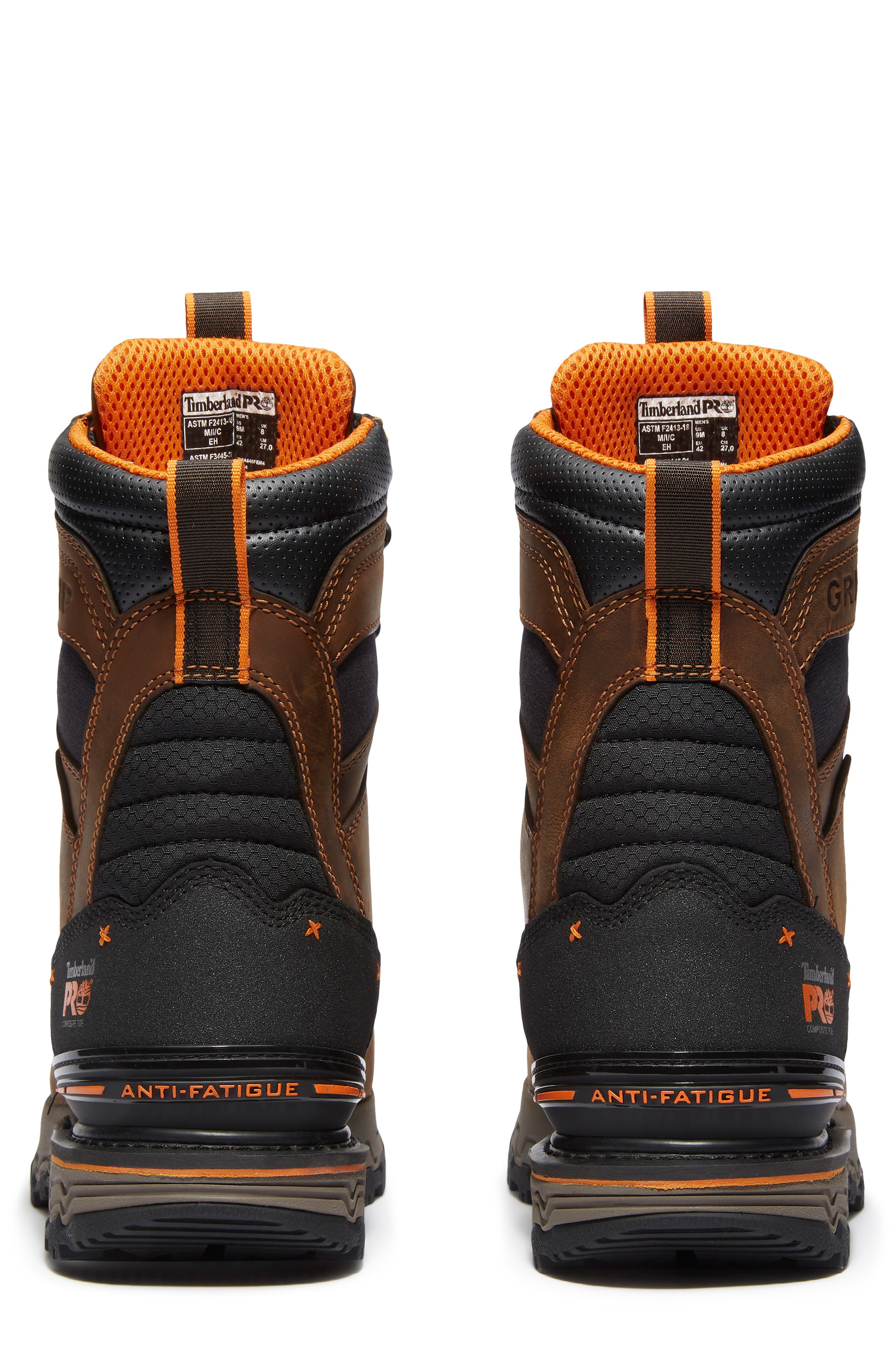Timberland Boondock Ultralight 8" Composite Toe Waterproof Insulated Work Boot, Alternate, color, 