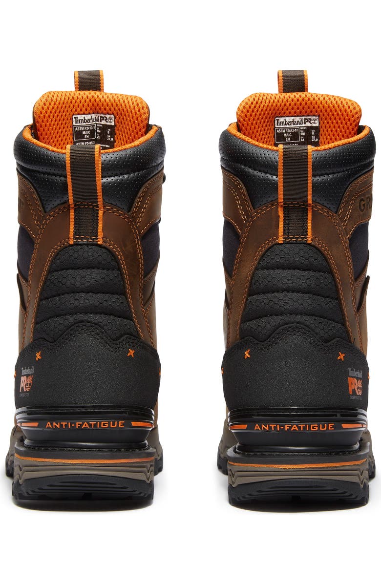 Timberland Boondock Ultralight 8" Composite Toe Waterproof Insulated Work Boot, Alternate, color,
