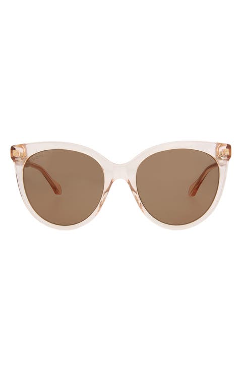 54mm Fashion Round Sunglasses
