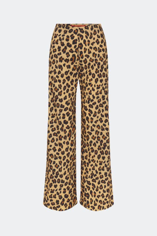 Simonmiller Pia Poplin Pant In Cheetah