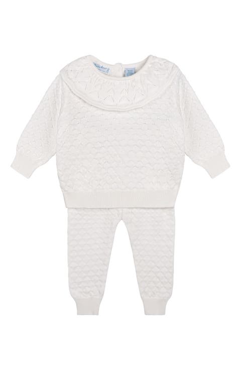 Quilted Knit Sweater & Pants Set (Baby)