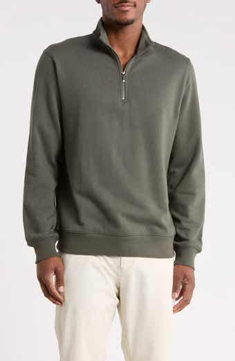 French Terry Quarter Zip Sweatshirt