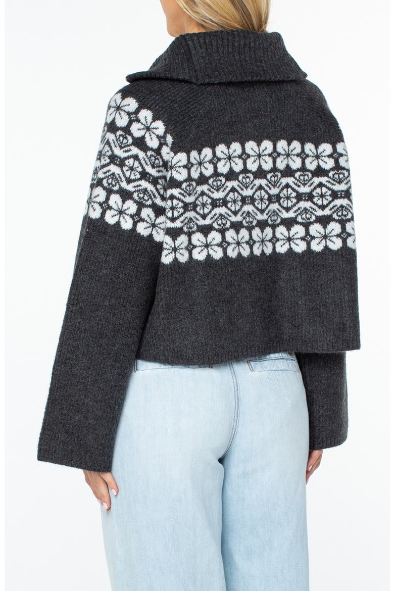 Cedar Grove Quarter Zip Sweater, Alternate, color, PHANTOM
