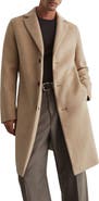 Reiss Knight Wool Blend Epsom Coat