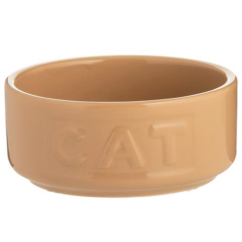 5.2 Inch Cane Cat Food and Water Bowl