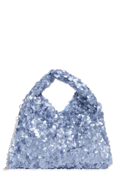 Fern Sequin Clutch