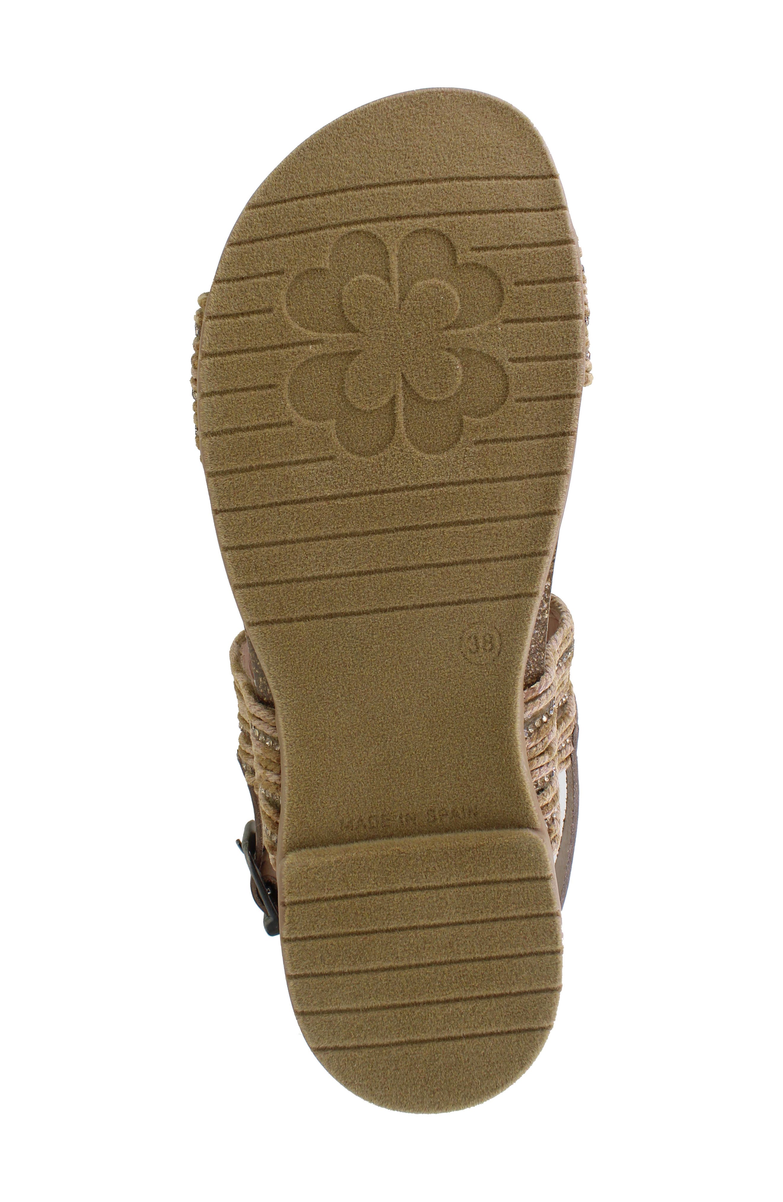 National Comfort Pettra Ankle Strap Sandal, Alternate, color, Taupe Leather