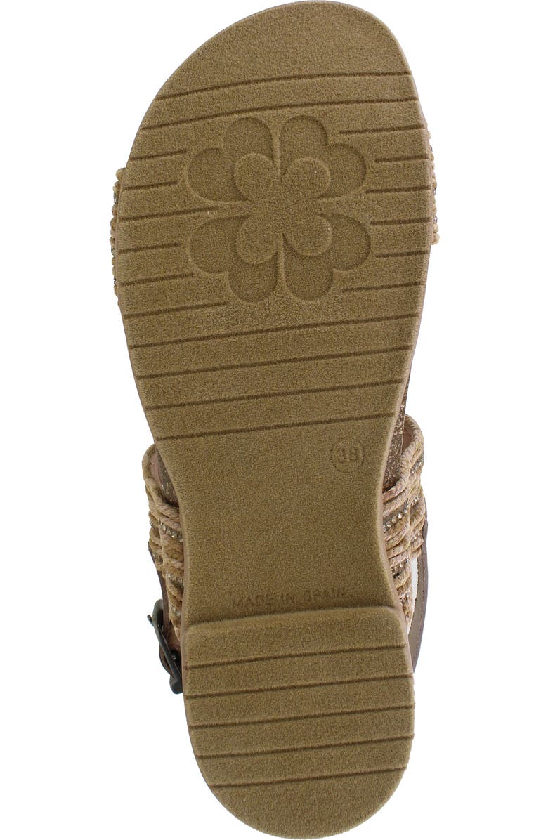 National Comfort Pettra Ankle Strap Sandal, Alternate, color, Taupe Leather