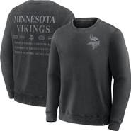 FANATICS Men's Fanatics Black Minnesota Vikings Deep Route Pullover Sweatshirt