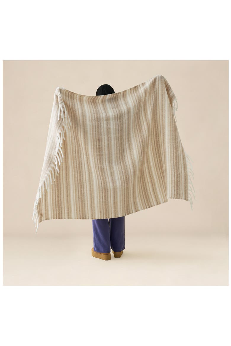 Joana Throw Blanket, Alternate, color, MUSTARD SEED/ CHESTNUT