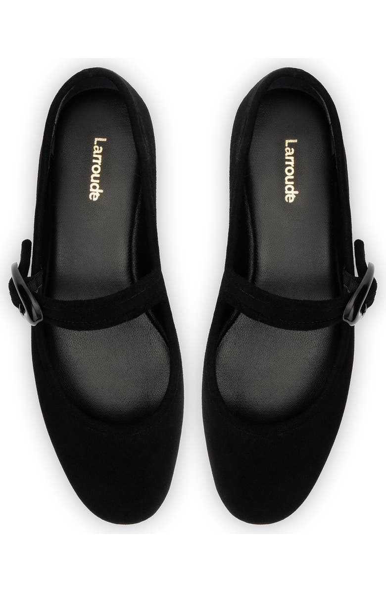 Larroudé Verona Ballet Flat, Alternate, color, Black