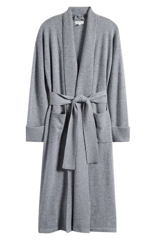 Nordstrom Cashmere Robe In Gray