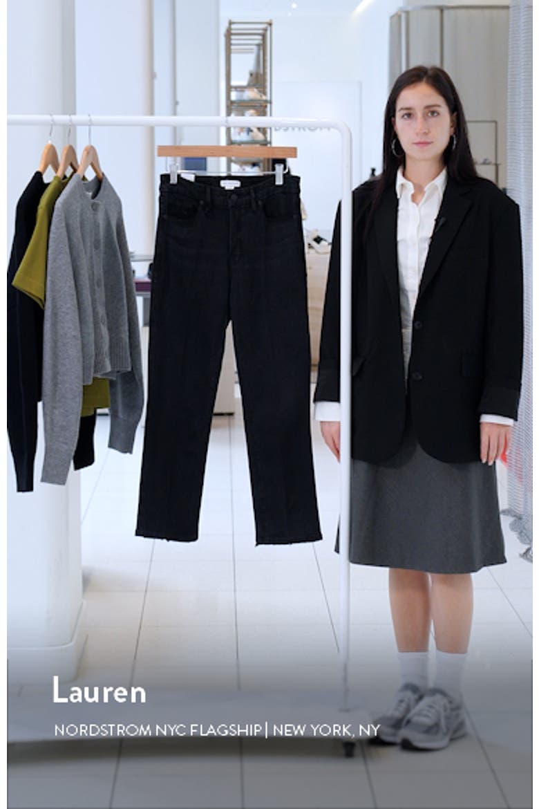 Good Crop Straight Leg Jeans video