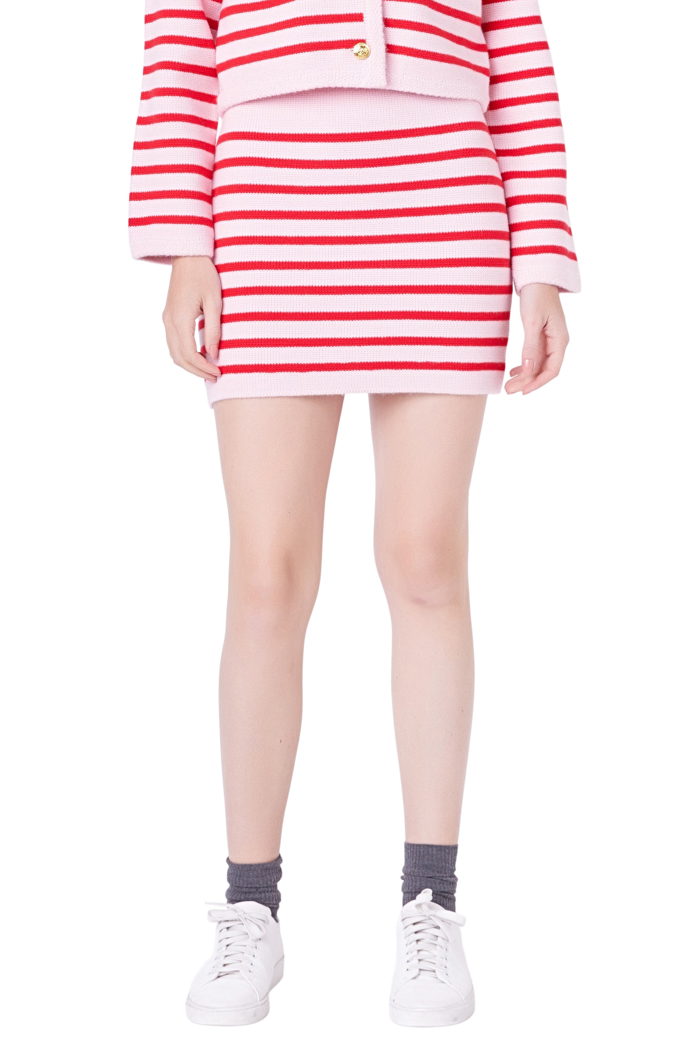 Stripe Miniskirt - image 5