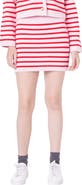 English Factory Stripe Miniskirt