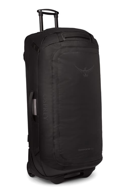 Osprey Transporter 120-liter Duffle Wheeled Luggage In Raven Black/black