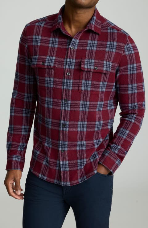 Franklyn Sweater Flannel Shirt Jacket