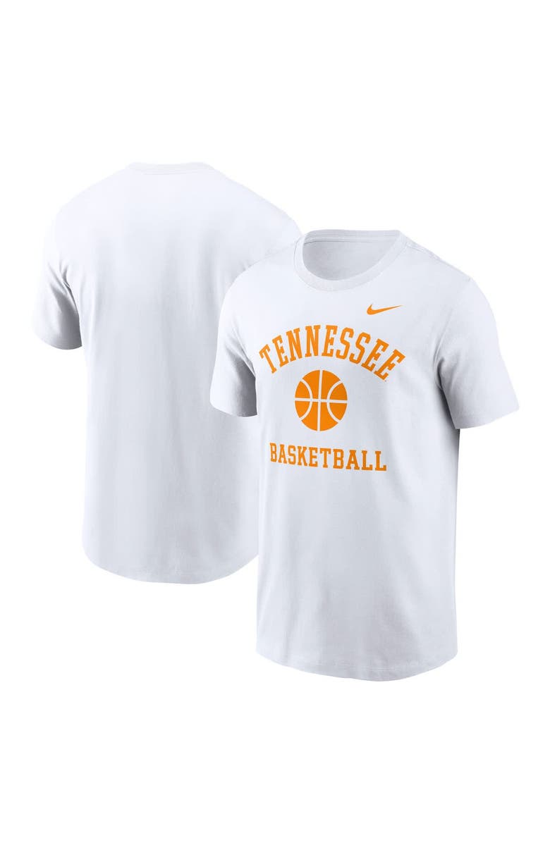 Nike Men's Nike White Tennessee Volunteers Basketball Icon T-Shirt, Alternate, color, White
