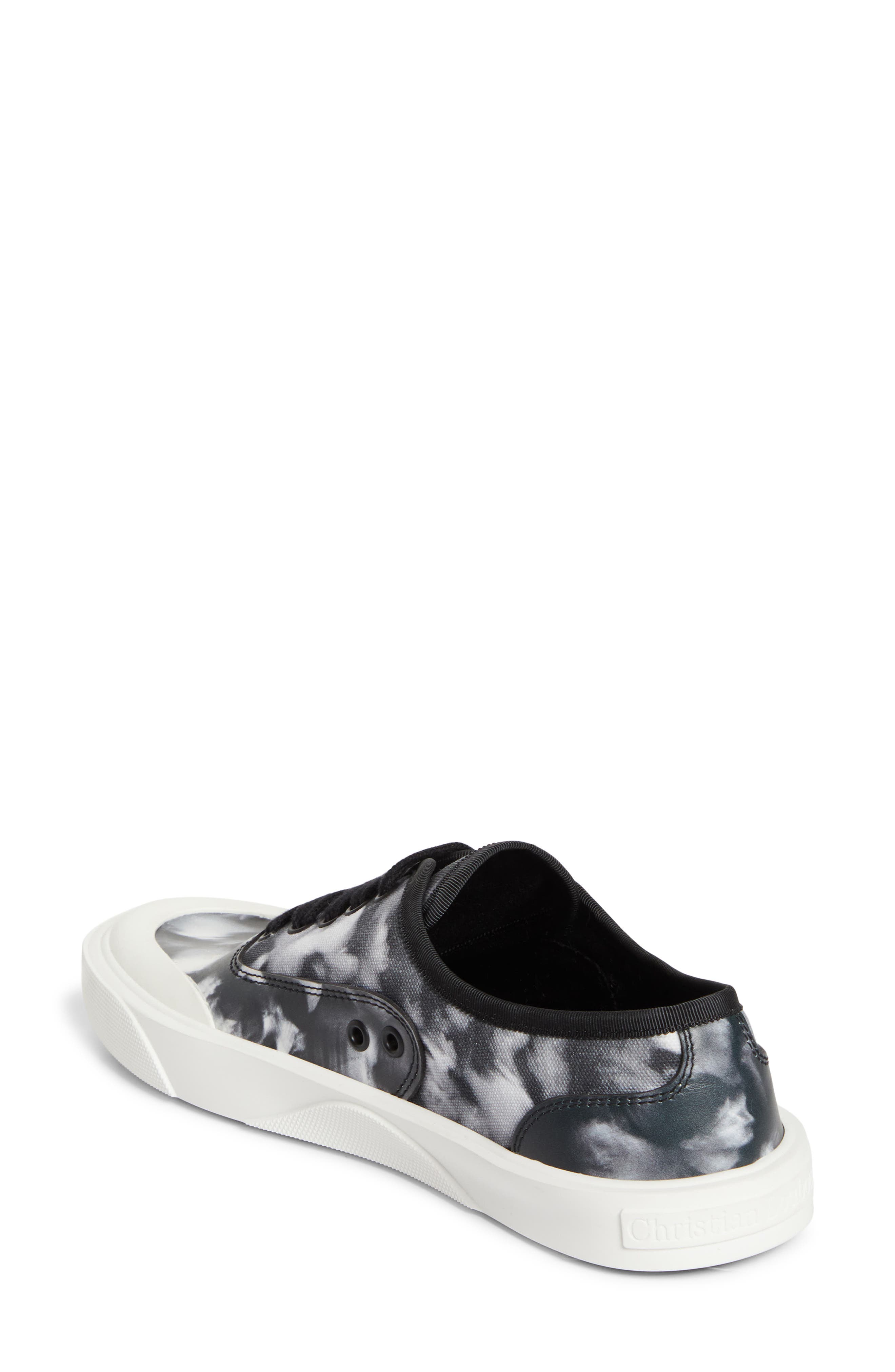Christian Louboutin Moises Print Tactical Skate Sneaker, Alternate, color, B030-Black White