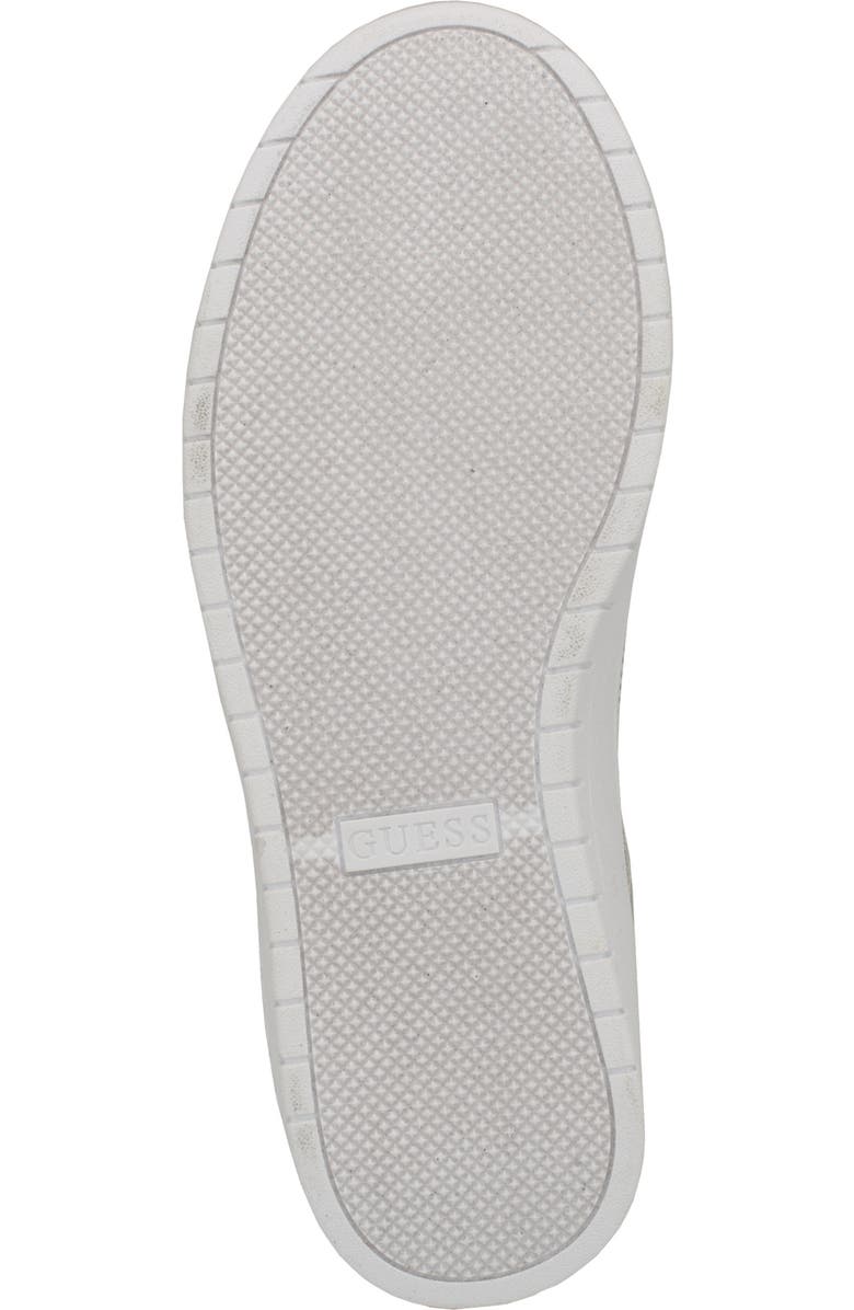 GUESS Lennza Metallic Rhinestone Platform Sneaker, Alternate, color,