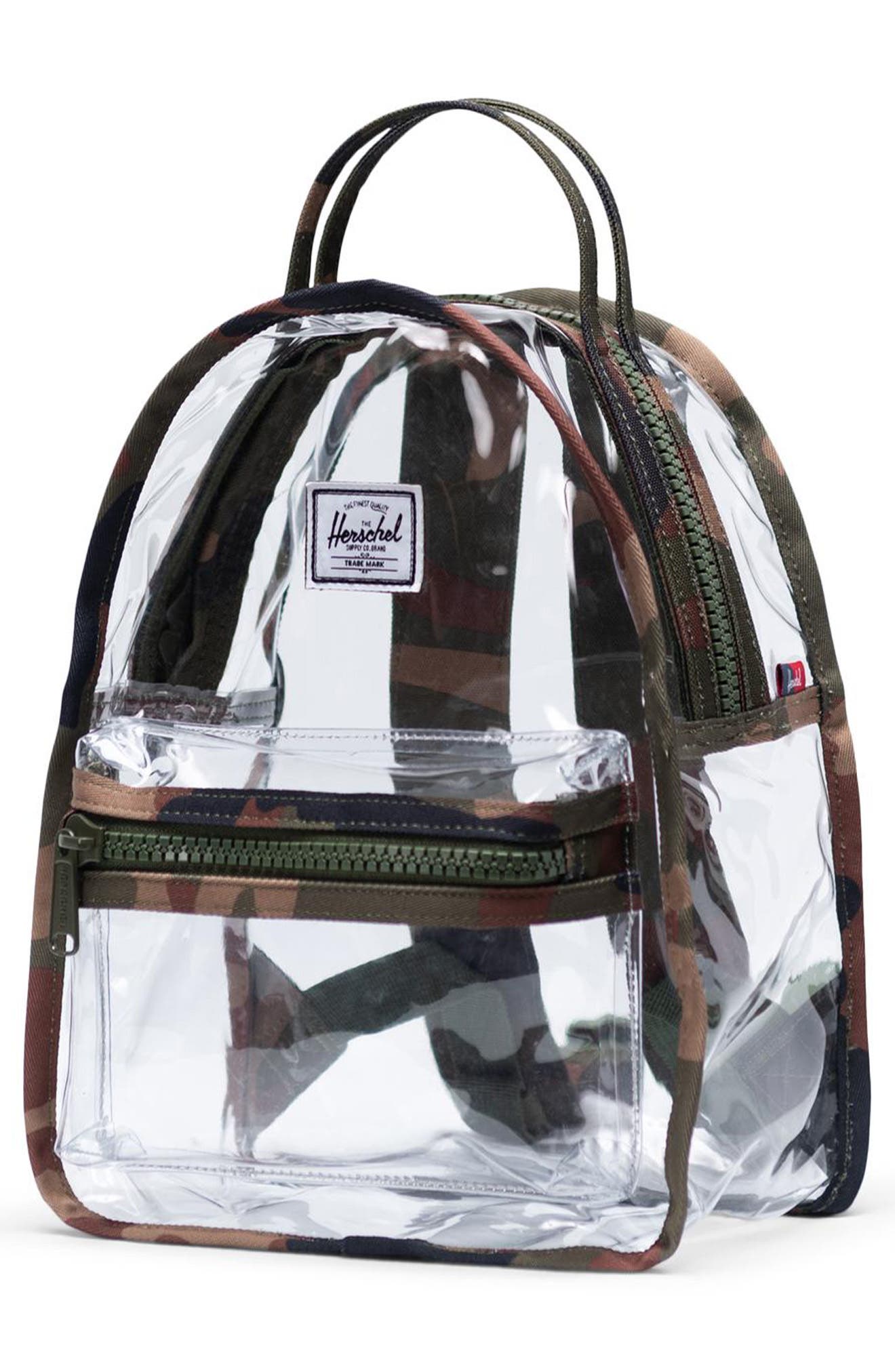 Herschel Supply Co. Mini Nova Clear Backpack, Alternate, color, 