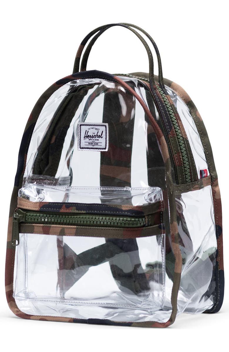 Herschel Supply Co. Mini Nova Clear Backpack, Alternate, color,