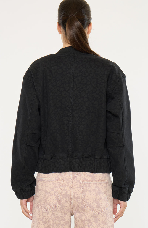Kancan Mirabelle Bomber Jacket In Black