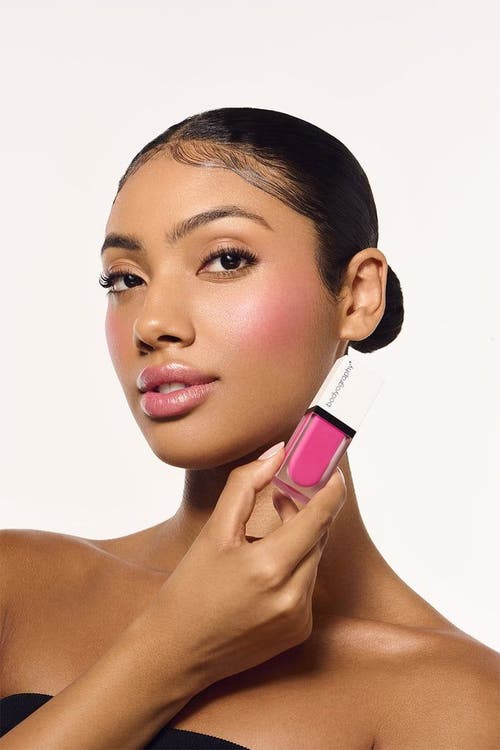 Bodyography Color Cassette Liquid Blush + Lip In Bright Fuchsia