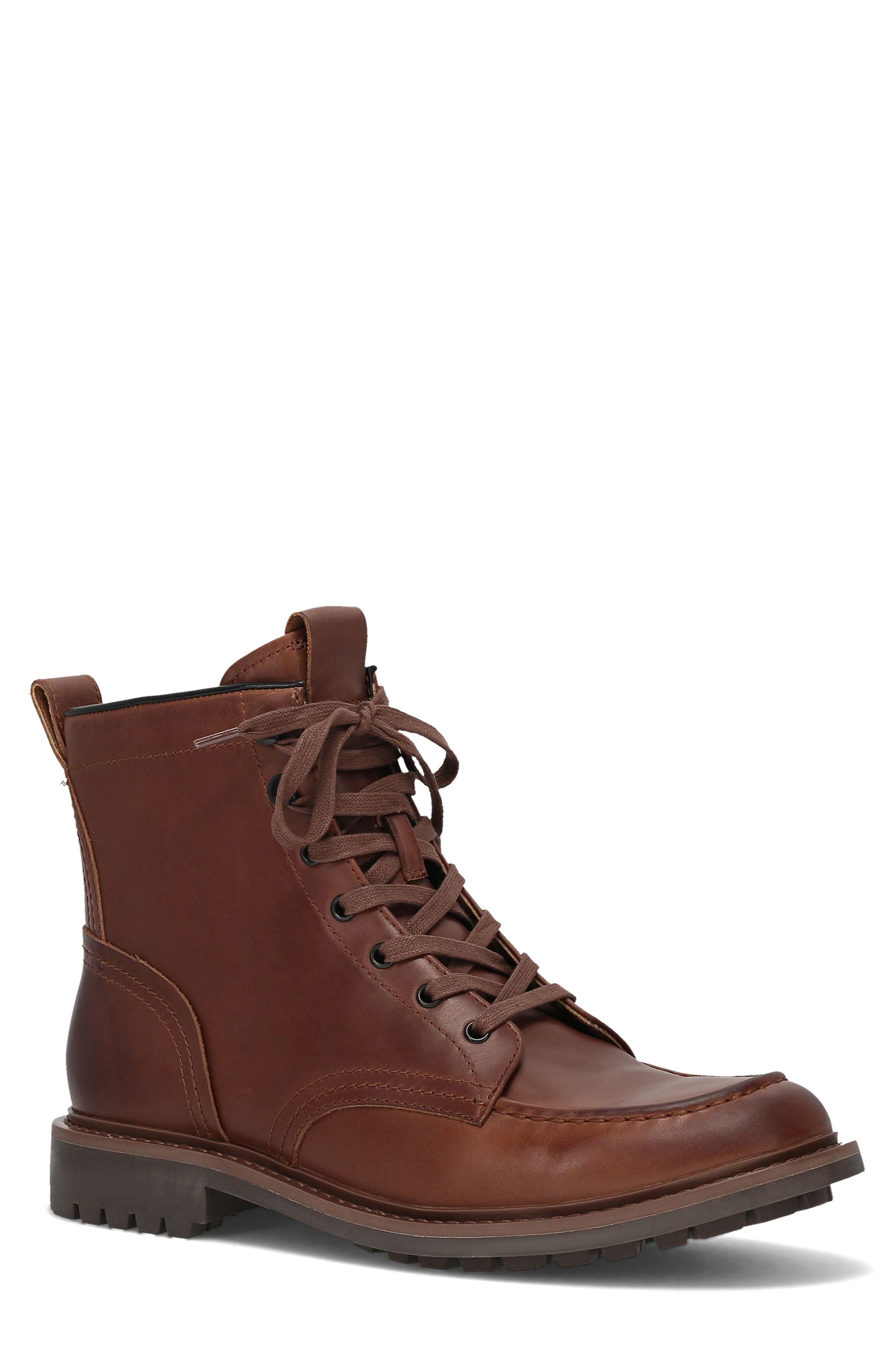 Dunn Leather Lace Up Boot