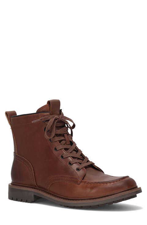 Dunn Leather Lace Up Boot