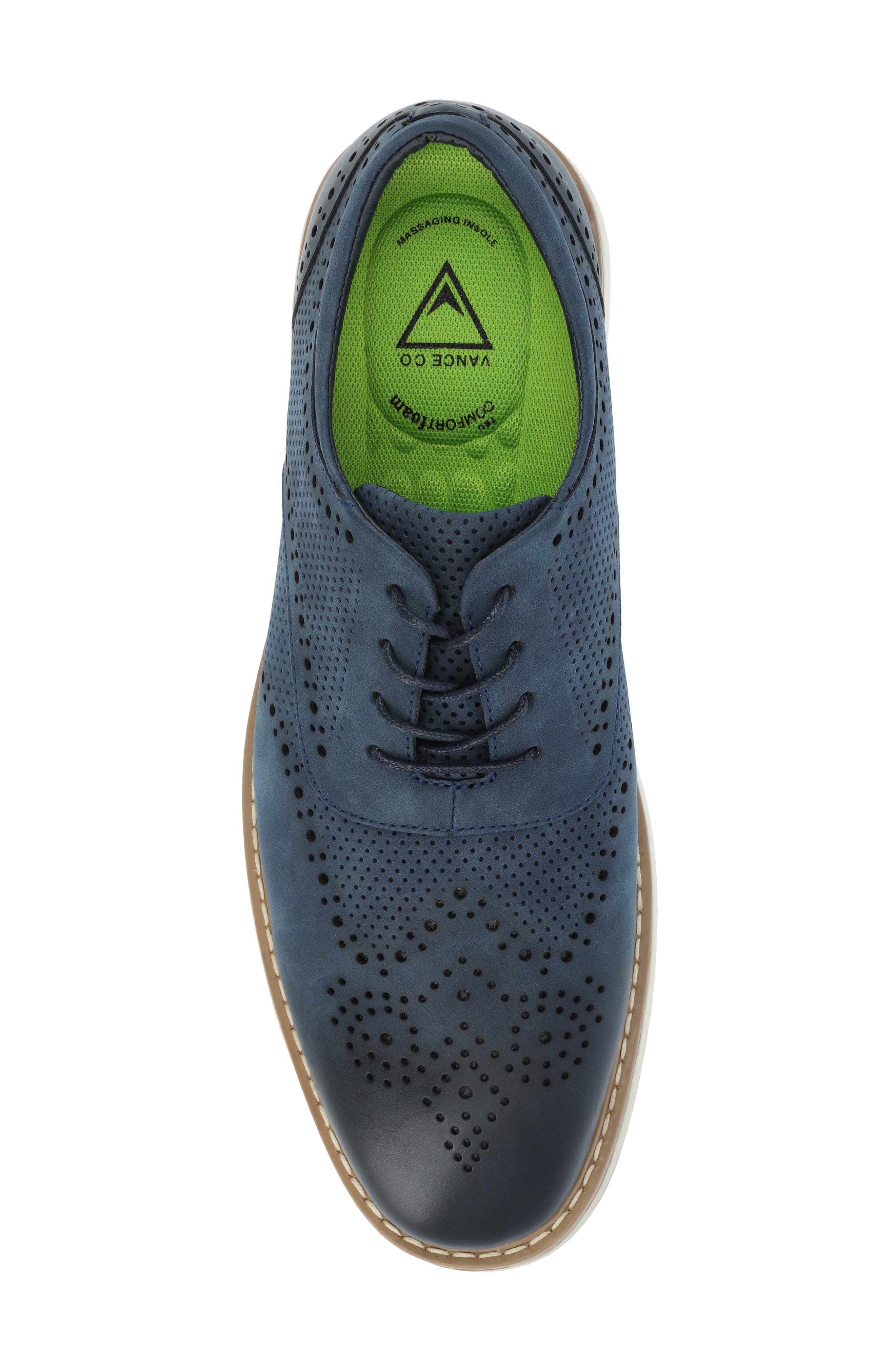 VANCE CO Patrick Tru Comfort Hybrid Oxford, Alternate, color, Blue