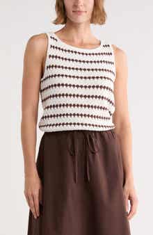 Stripe Sweater Tank