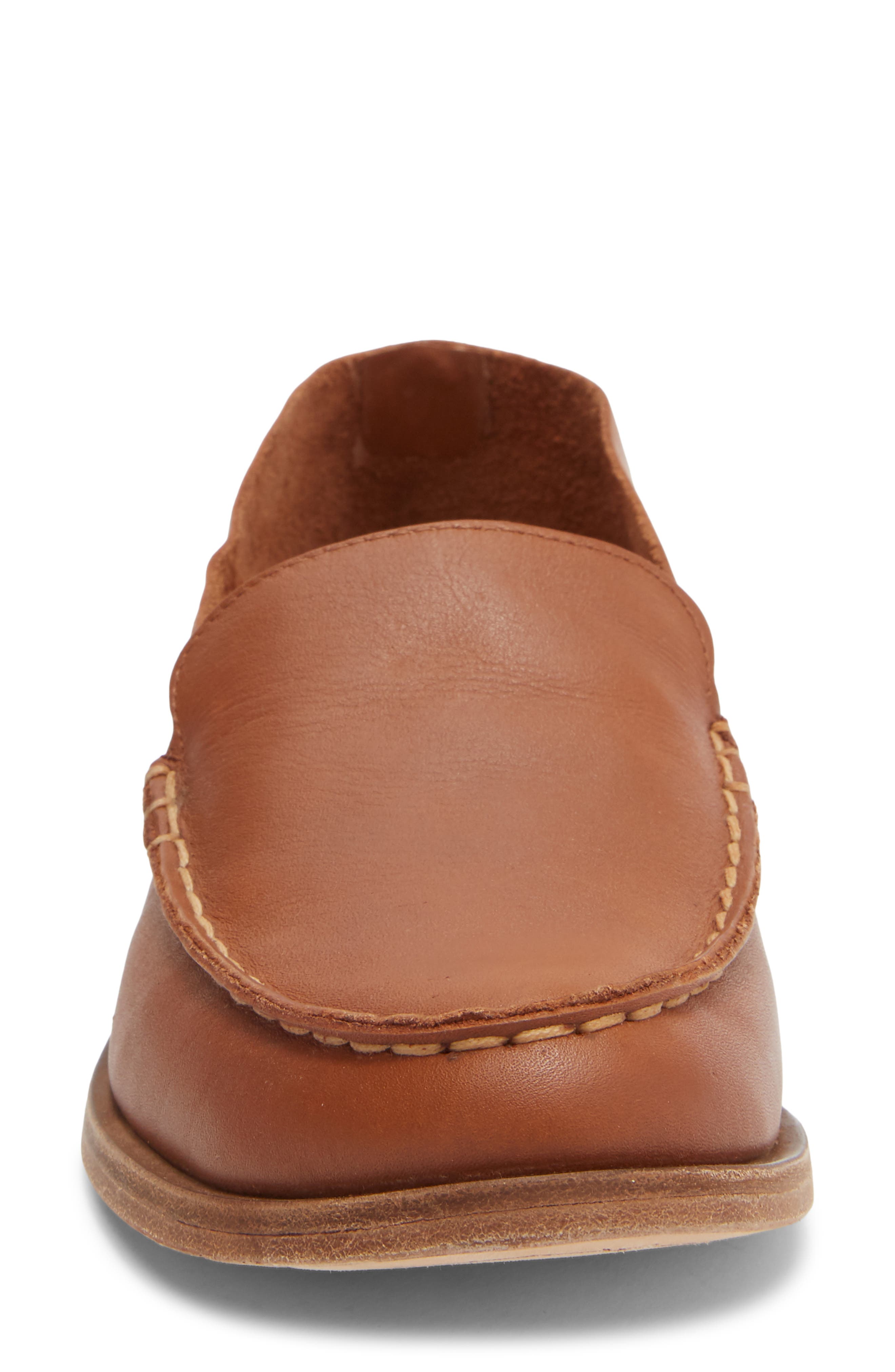 Beek Pepper Moc Toe Loafer, Alternate, color, Cognac