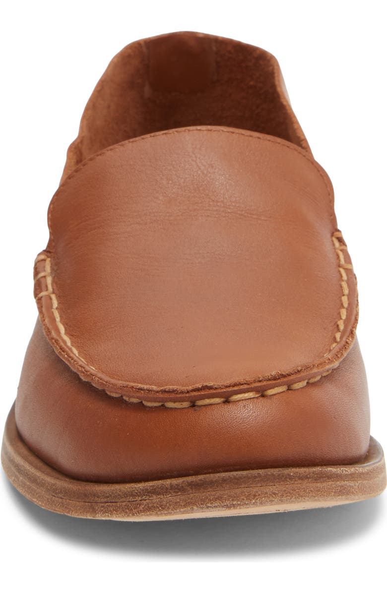 Beek Pepper Moc Toe Loafer, Alternate, color, Cognac