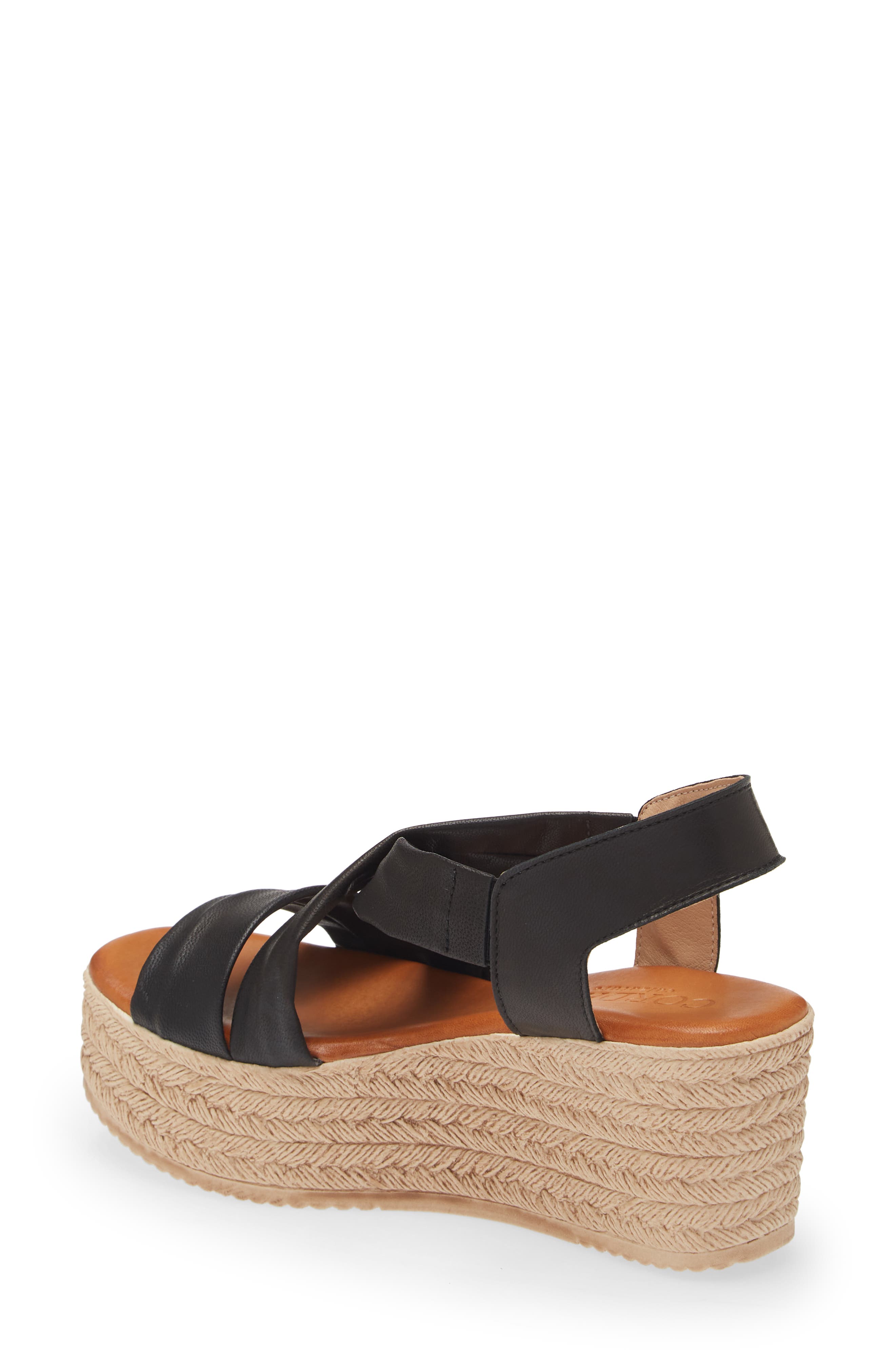 Cordani Brently Espadrille Platform Wedge Sandal, Alternate, color, 