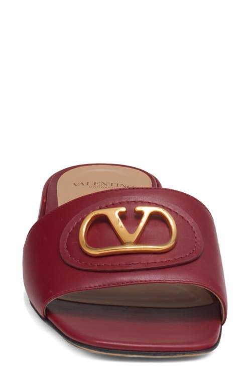 Valentino Garavani Vlogo Signature Slide Sandal