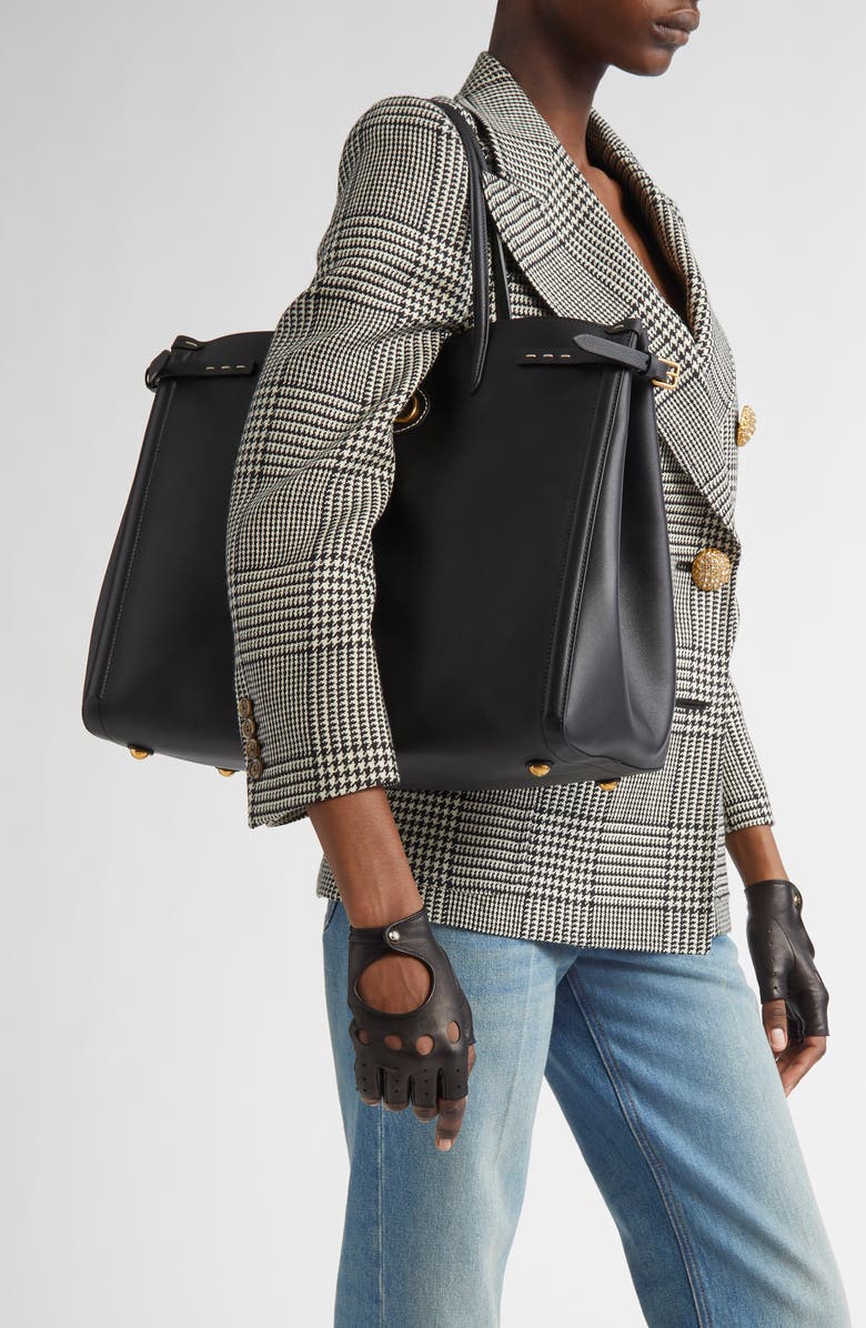 Valentino Garavani Large Item Leather Tote, Alternate, color,