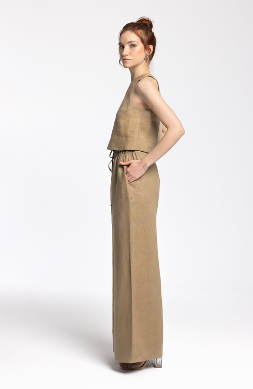 Monlicia Ciel Linen Pant