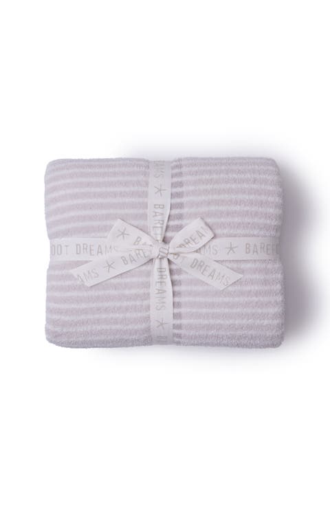 CozyChic® Center Stripe Throw Blanket
