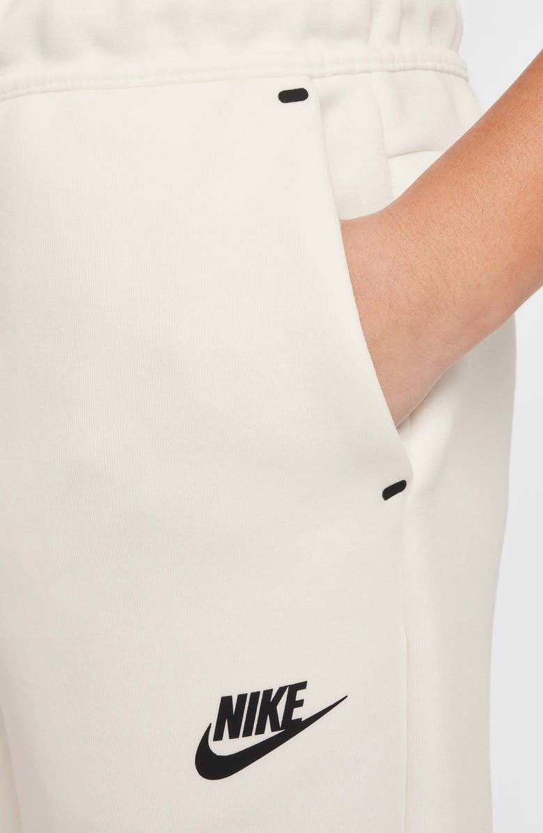 Nike Kids' Tech Fleece Joggers, Alternate, color, Sail/ Black/ Black/ Black