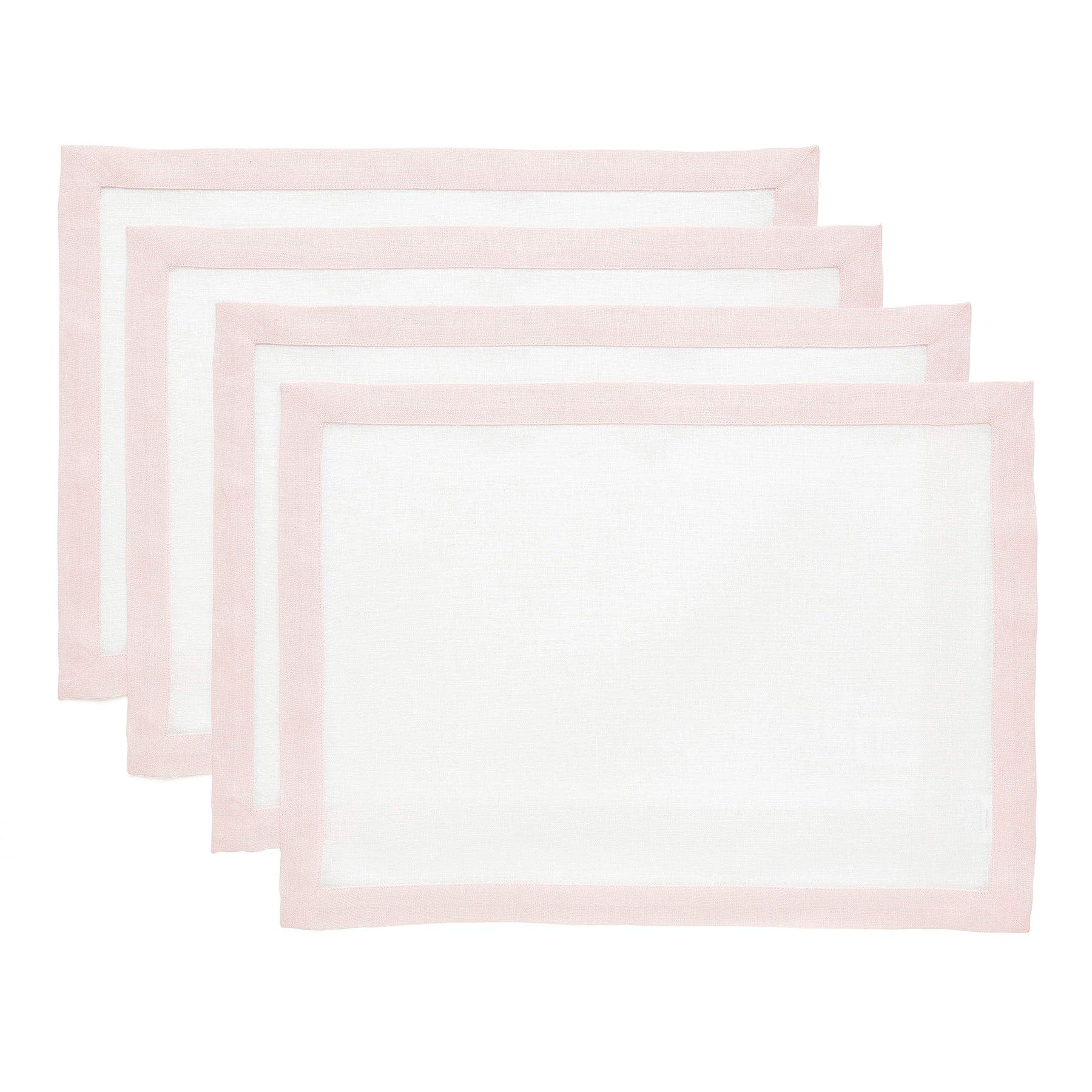 Blush Pink and White
