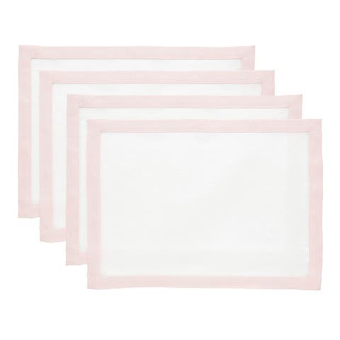 Linen Placemats Set of 4, 14 x 19" - Classic