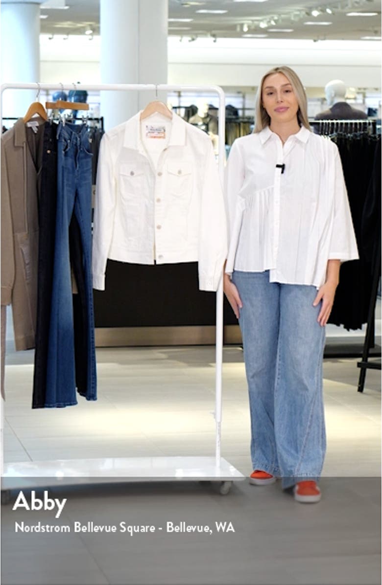 Coasta Stretch Cotton Corduroy Trucker Jacket, sales video thumbnail