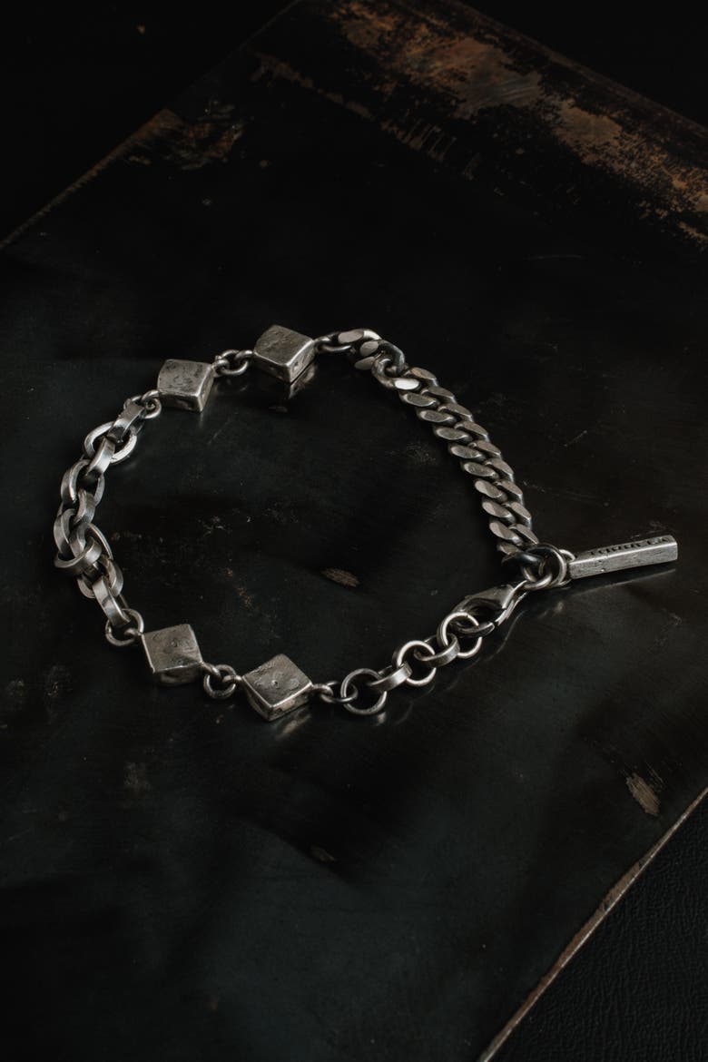 Zama Silver Bracelet, Alternate, color, Sterling Silver