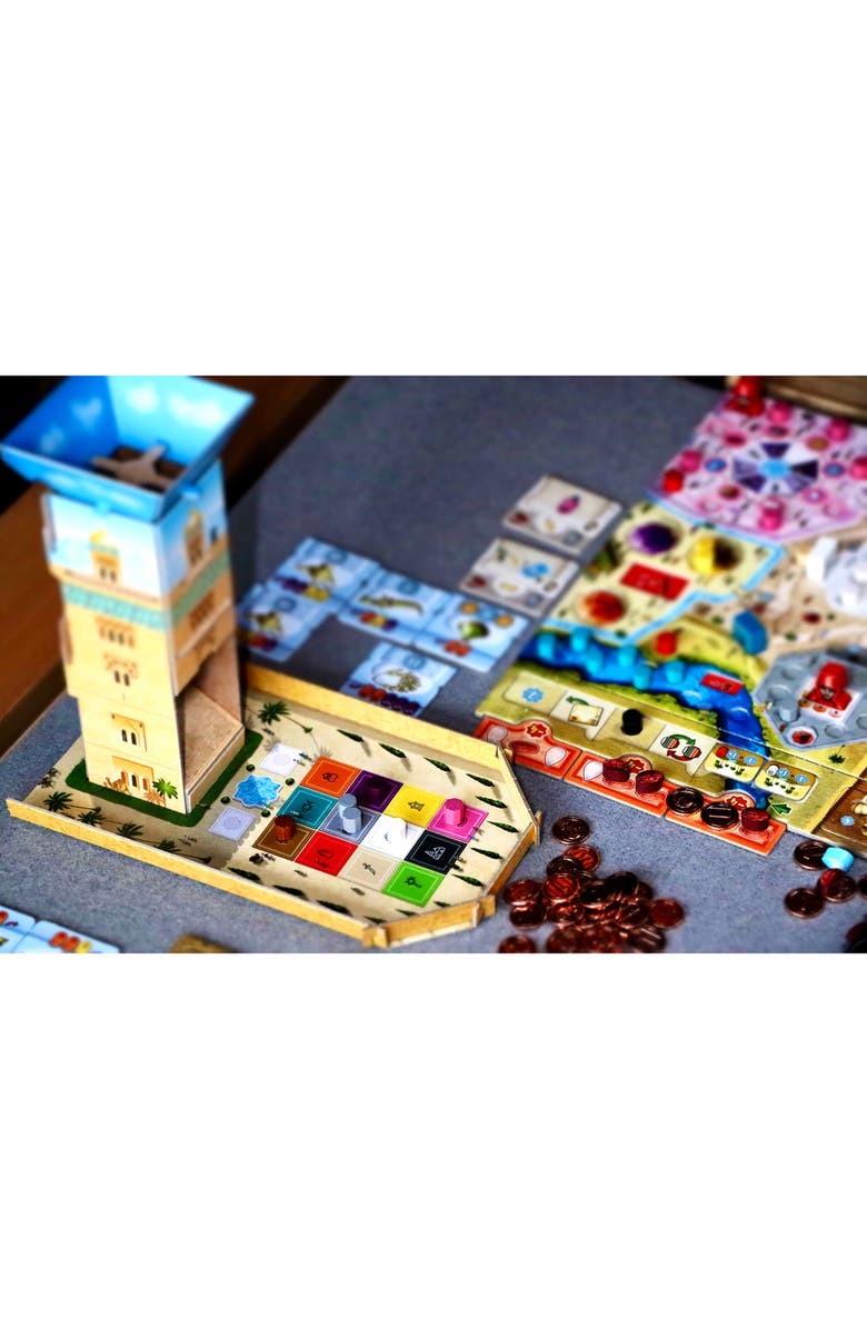 Queen Games Marrakesh Essential Edition Strategy Board Game 14+, Alternate, color, Multicolored